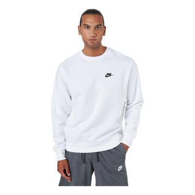 Sportswear Club Fleece Crew WHITE/BLACK