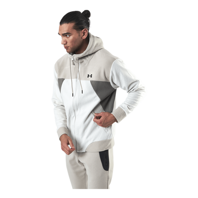 Recover Fleece Fz Hoodie White