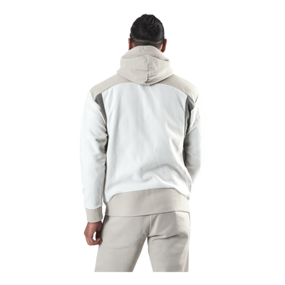 Recover Fleece Fz Hoodie White