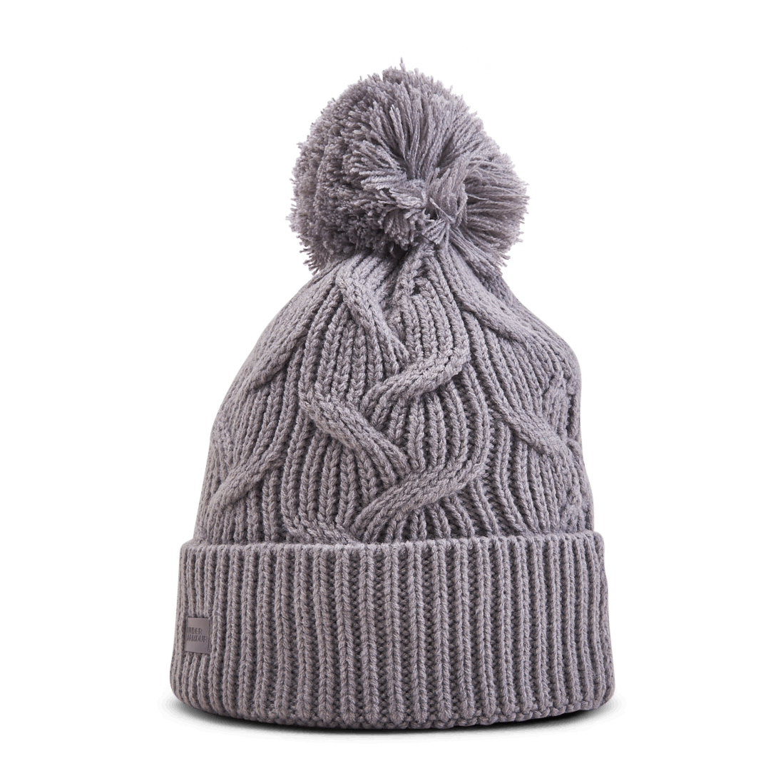 Around Town Pom Beanie Purple