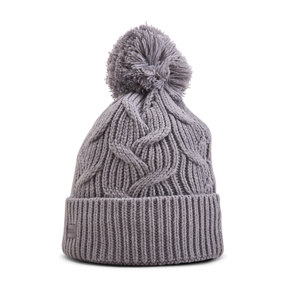 Around Town Pom Beanie Purple