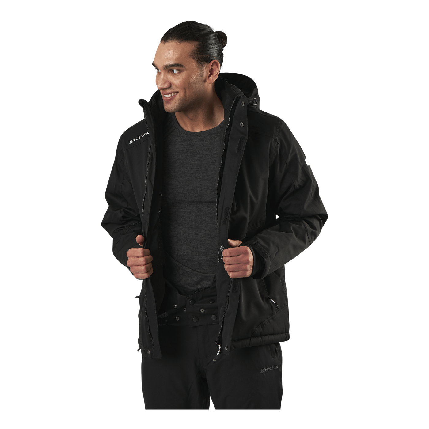 Maison 4-way Stretch Ski Jacket W-PRO 15000 Black