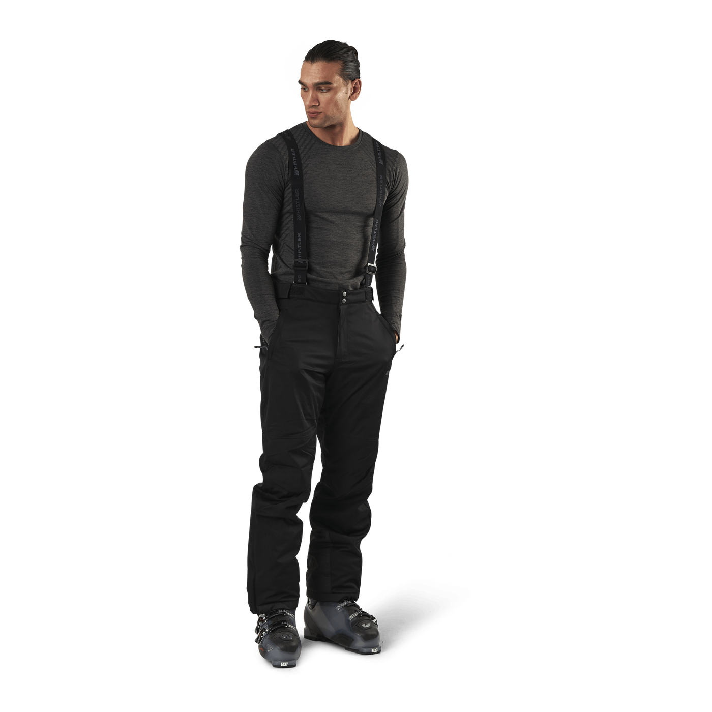 Gippslang Functional Ski Pants W-PRO 15000 Black