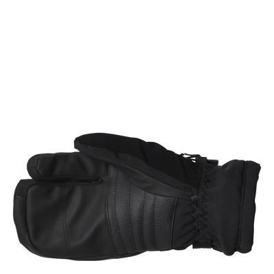 Allegro 3 Finger Ski Gloves Black