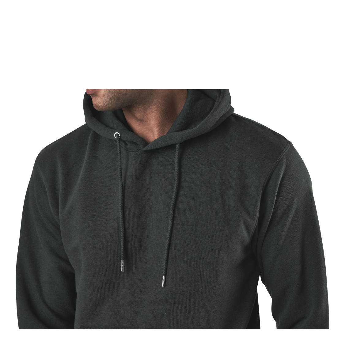 Soft Sweat Hood Dark Green