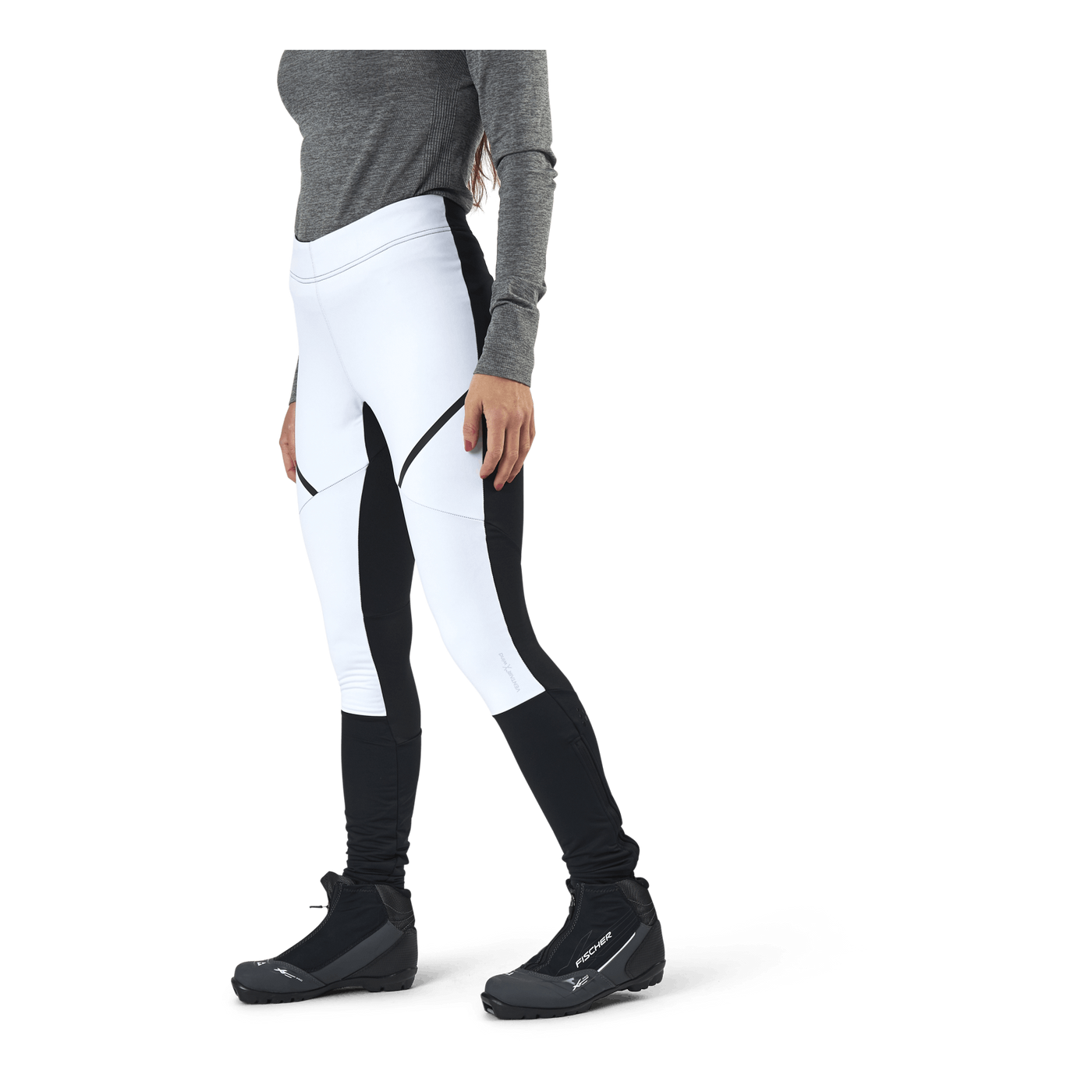 Glide Wind Tights White/Black