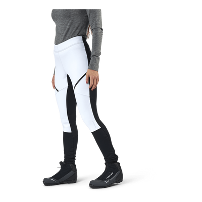 Glide Wind Tights White/Black