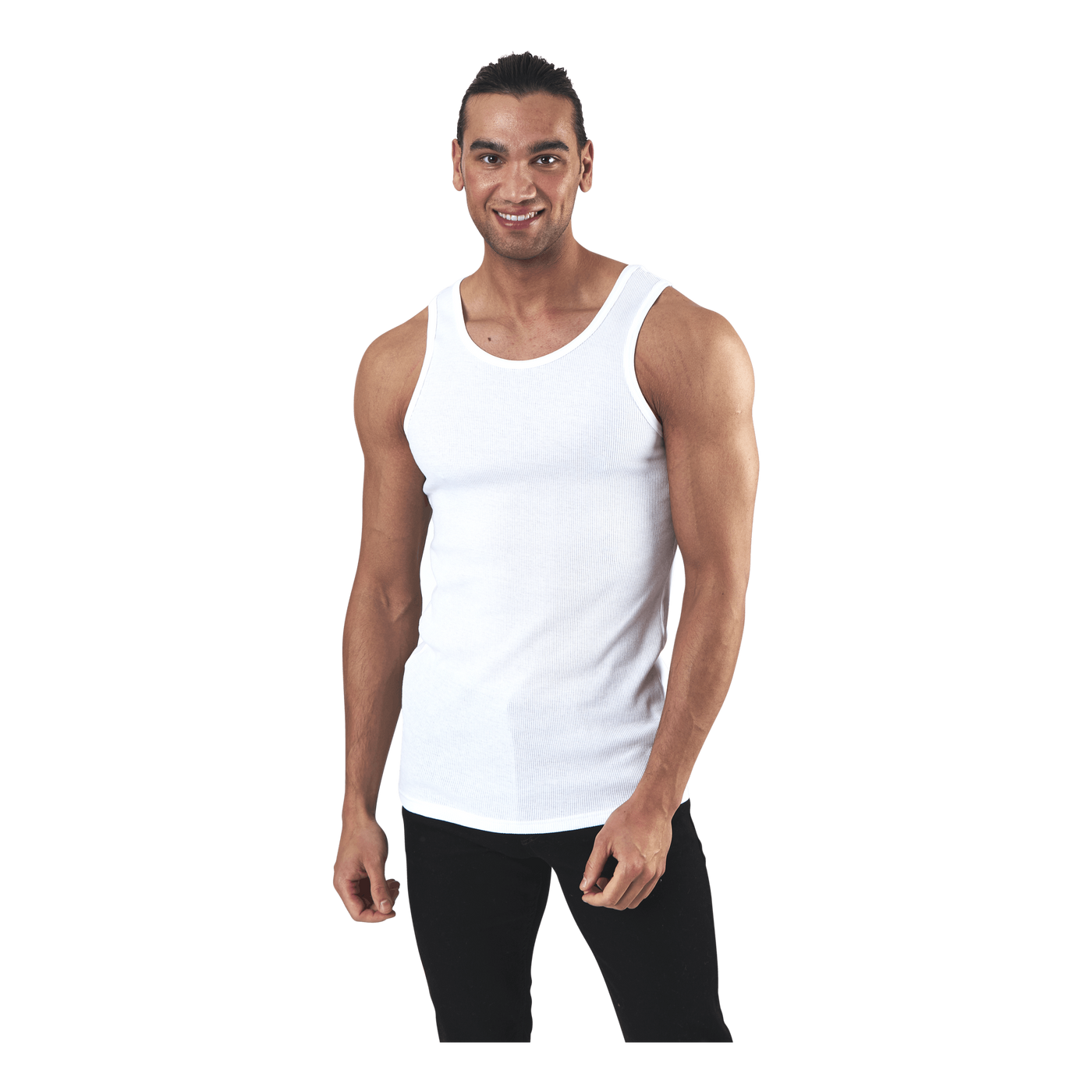 Tank Organic Cotton 2-pack White