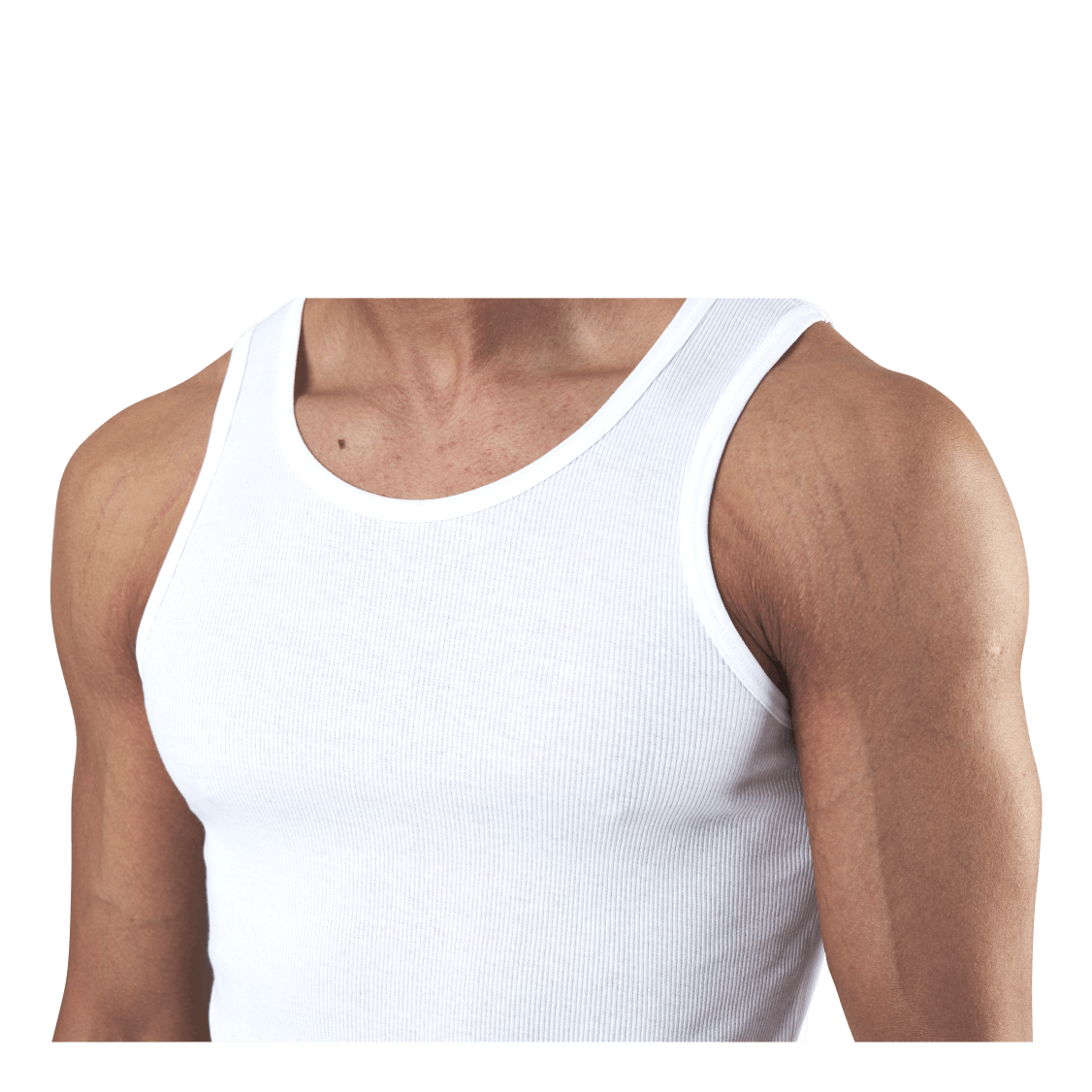 Tank Organic Cotton 2-pack White