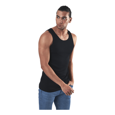 Tank Organic Cotton 2-pack Black