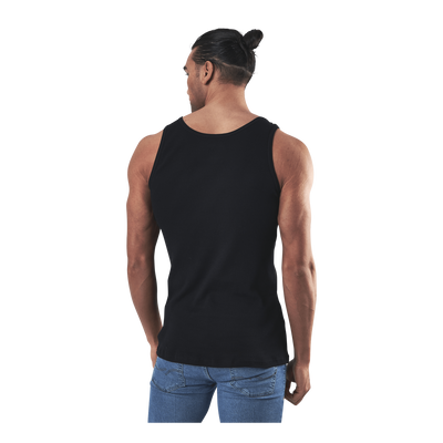 Tank Organic Cotton 2-pack Black