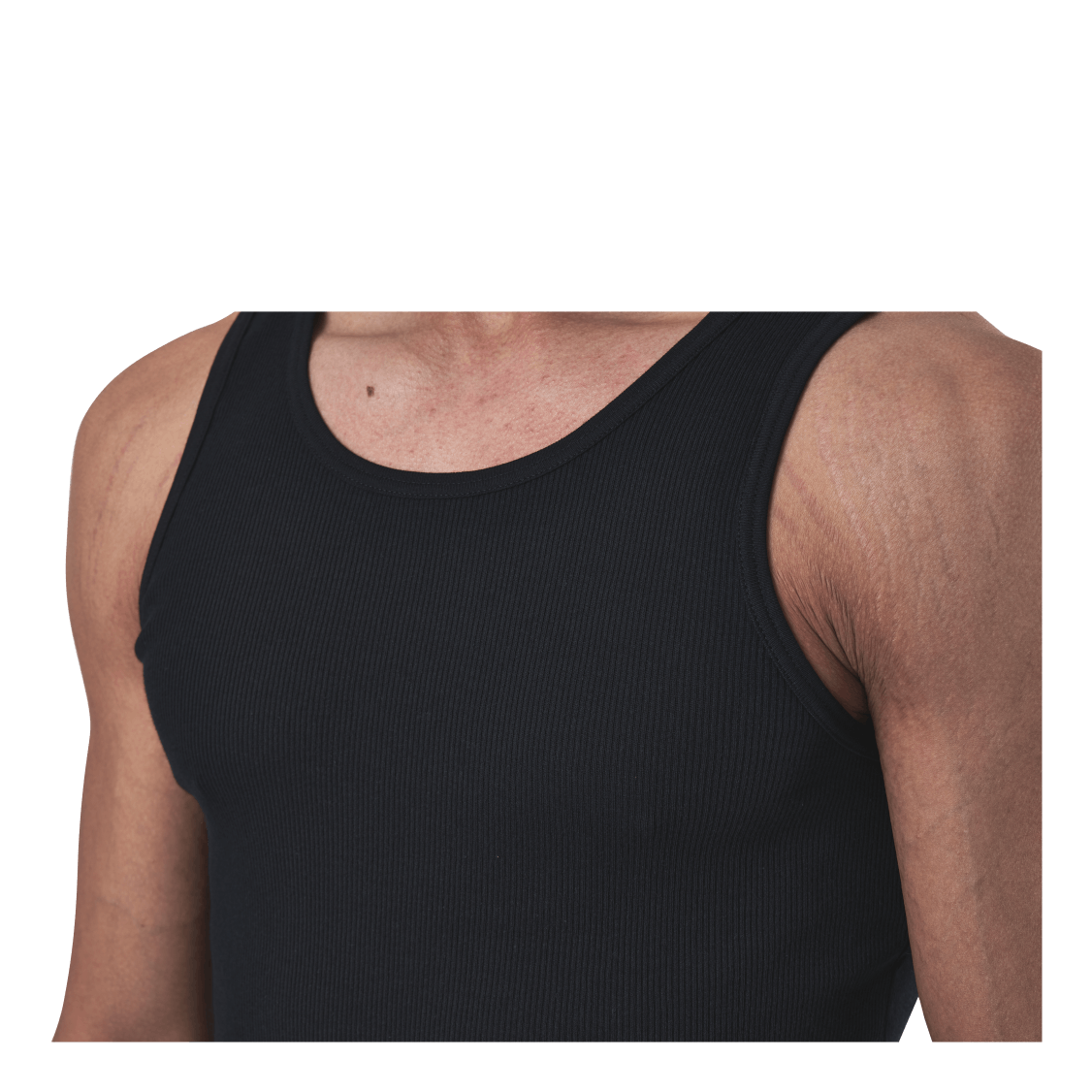 Tank Organic Cotton 2-pack Black