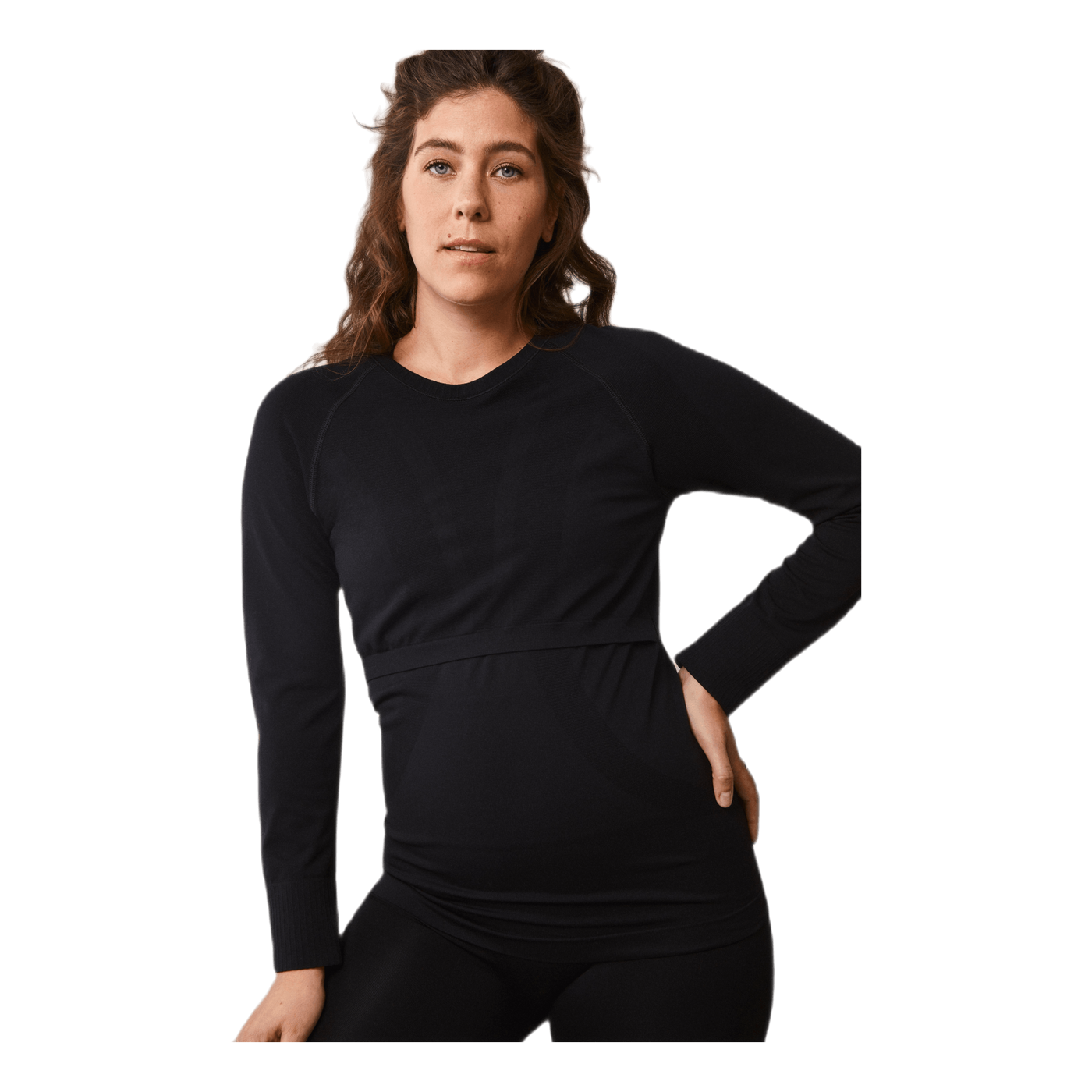 Sports Top l/s Black