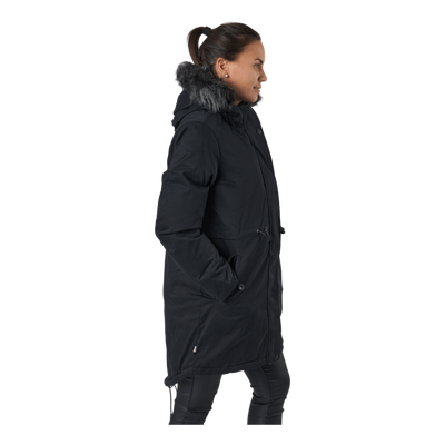 Mt Kelsey Sherpa Lined Parka Black