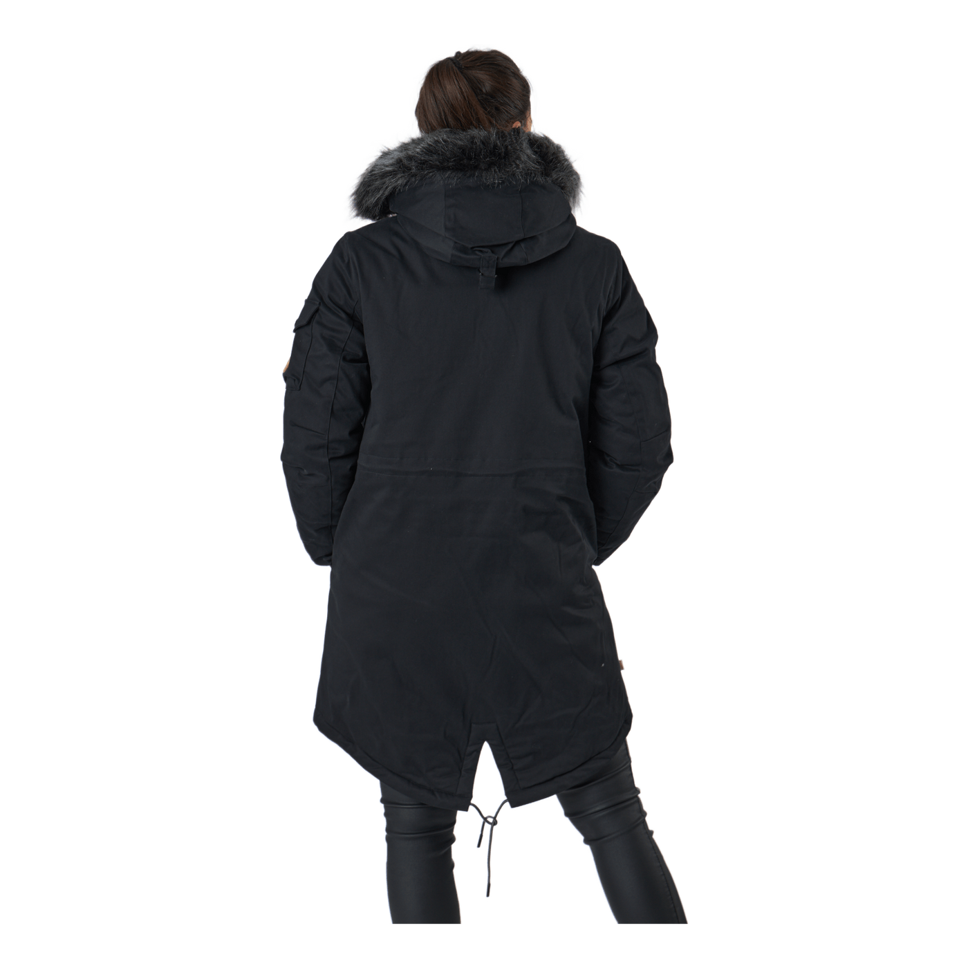 Mt Kelsey Sherpa Lined Parka Black