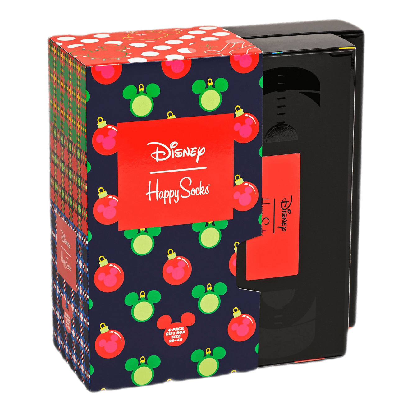 Disney Holiday 4-Pack Gift Box Patterned