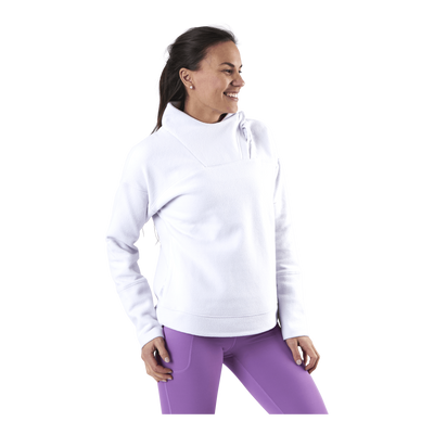 Recover Fleece Wrap Neck Purple