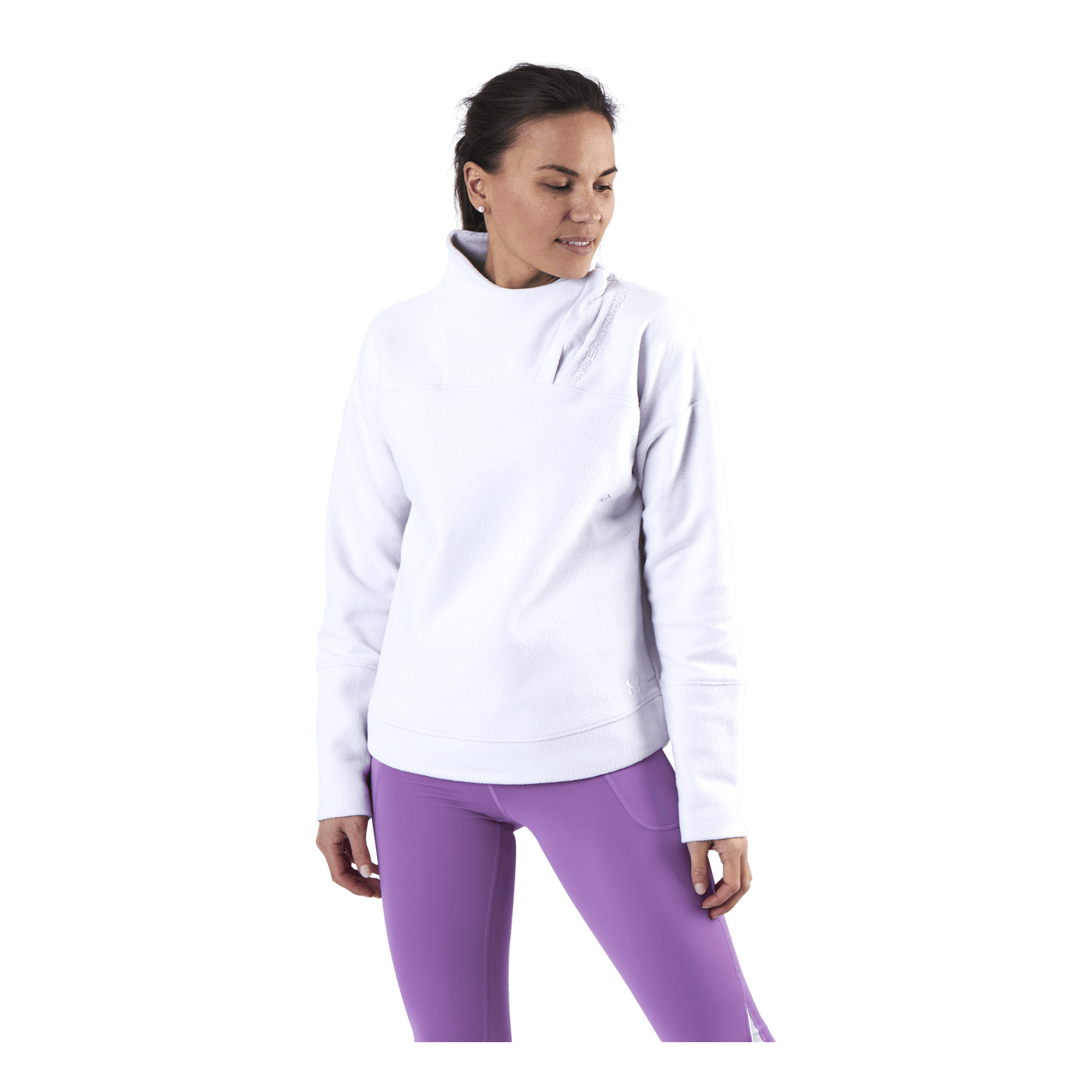 Recover Fleece Wrap Neck Purple