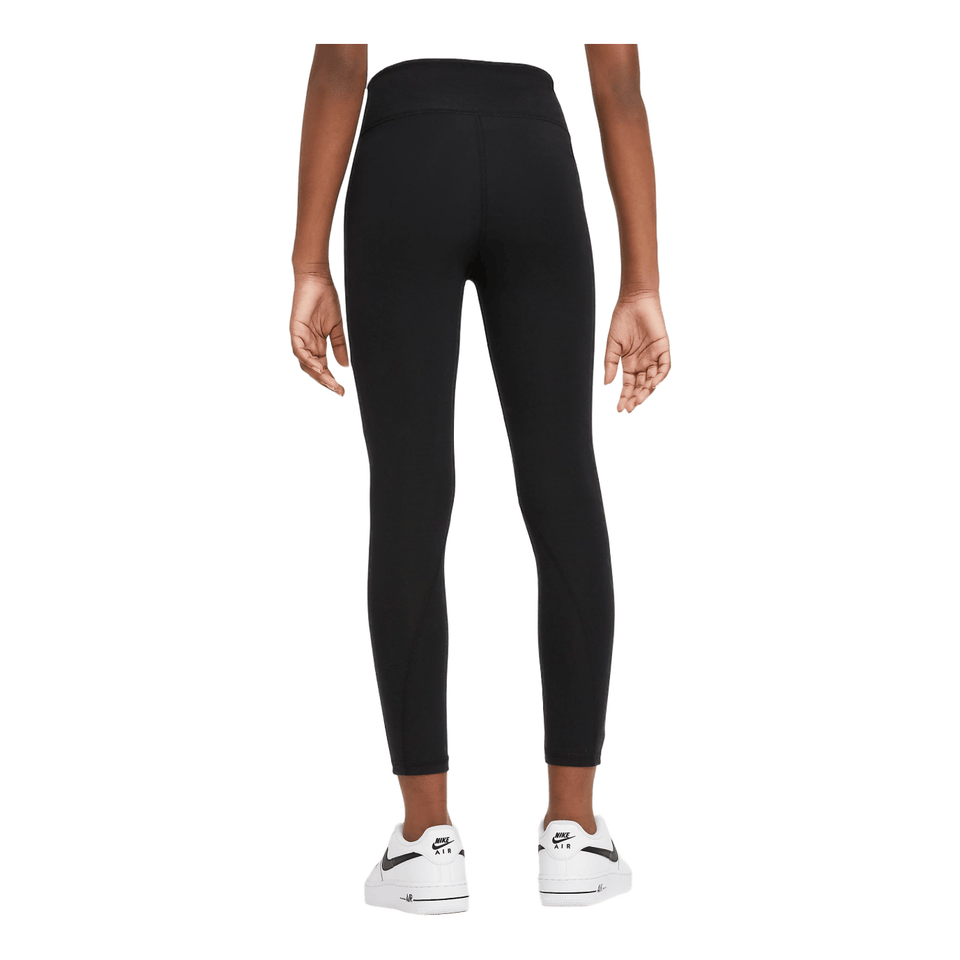 Sportswear Favorites Big Kids' (Girls') High-Waisted Leggings BLACK/WHITE