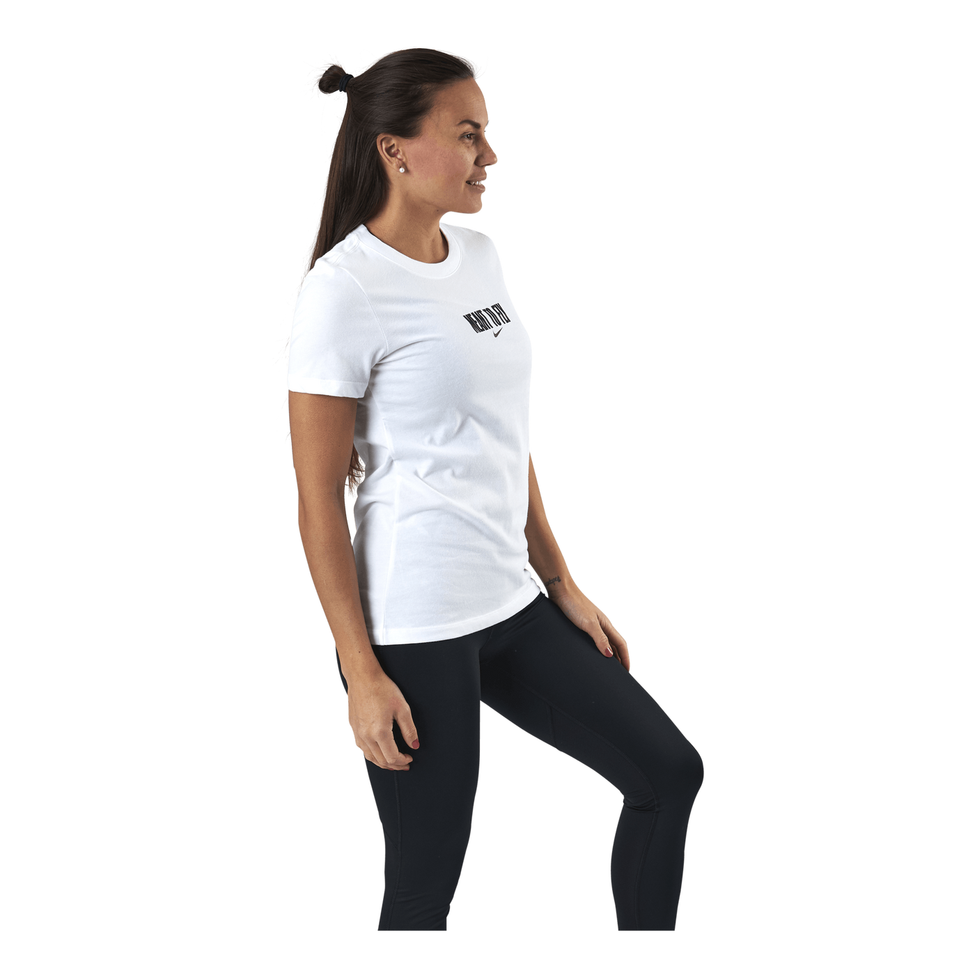 Womens Dri-Fit Tee - Meant To Fly White