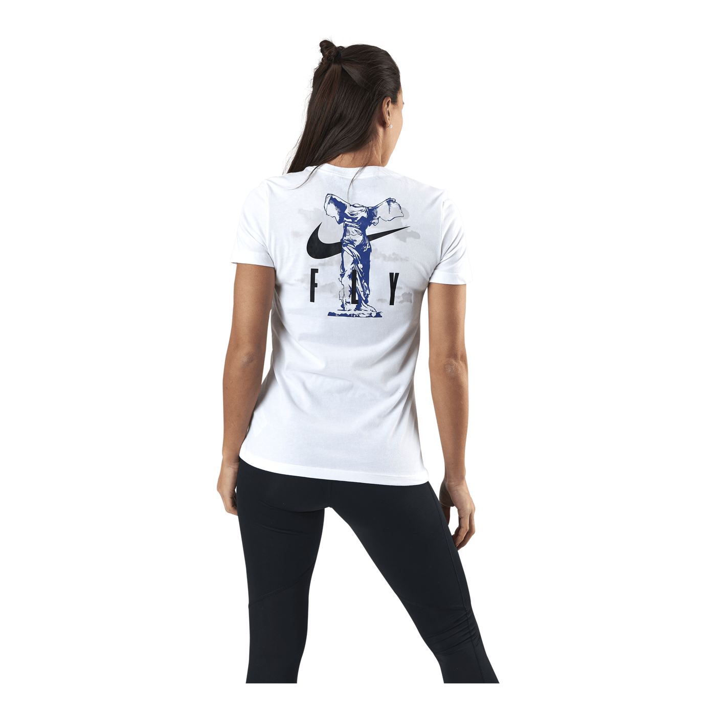 Womens Dri-Fit Tee - Meant To Fly White