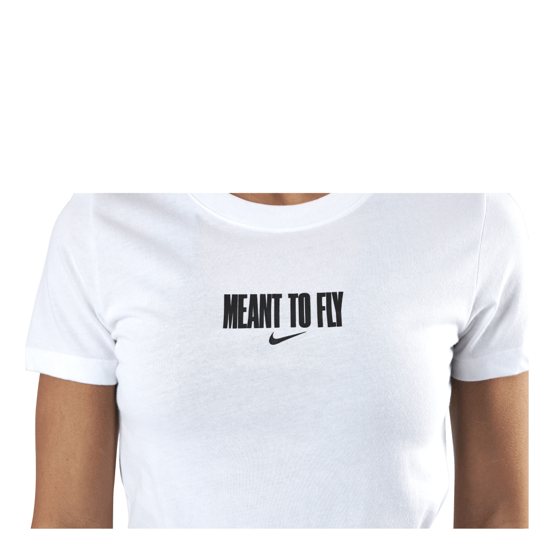 Womens Dri-Fit Tee - Meant To Fly White