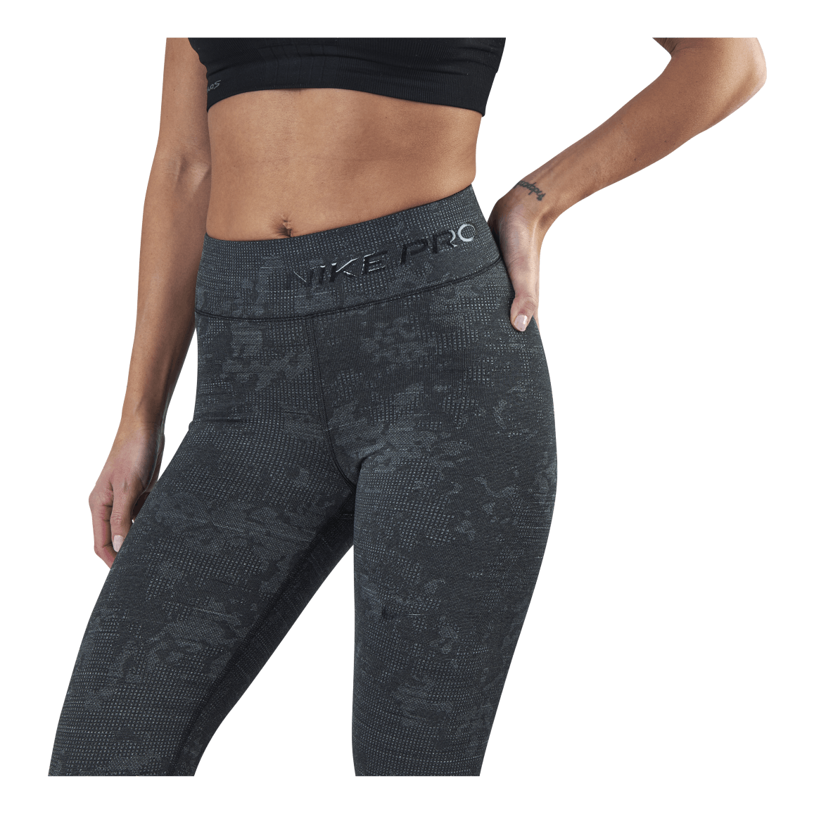 Nike Pro HyperWarm Therma Tight Black/Grey