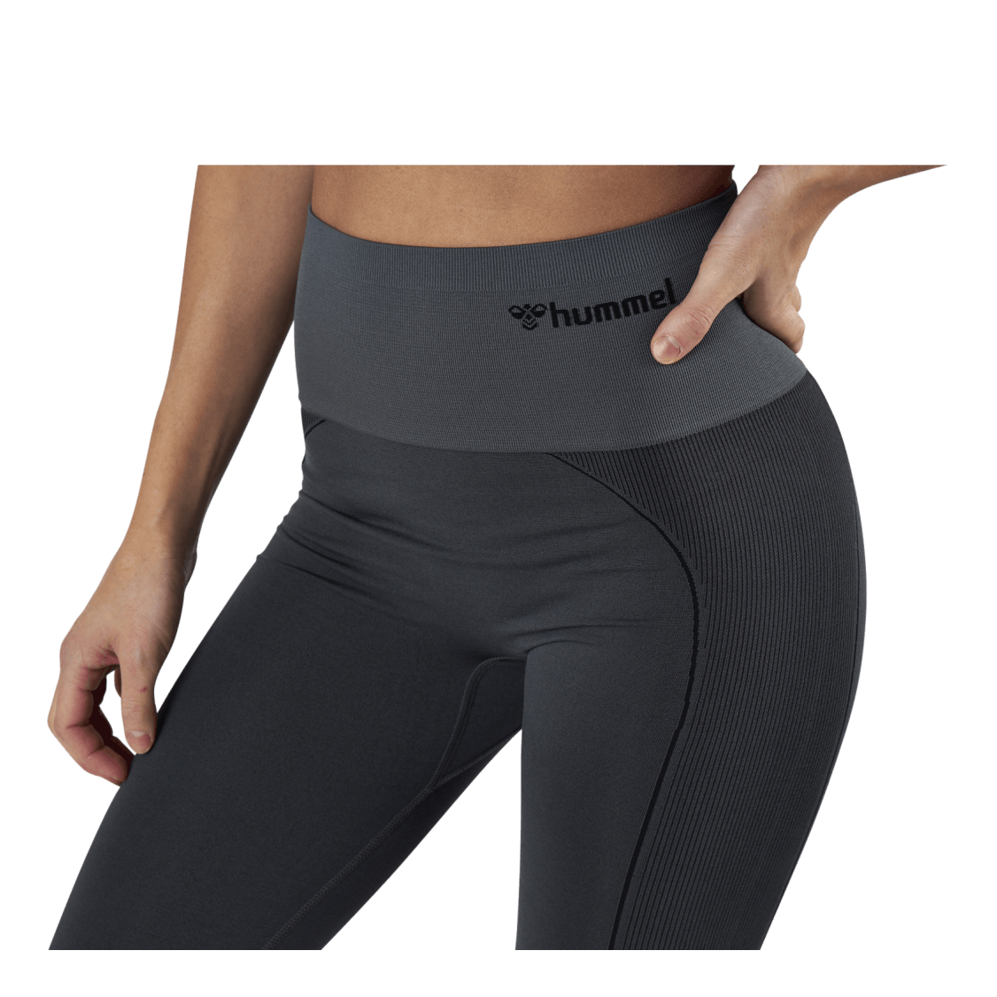 Zona High Waist Seamless Tights Grey