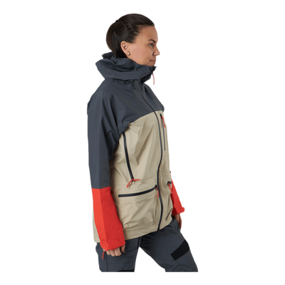 Vislight C Jacket Beige/Red