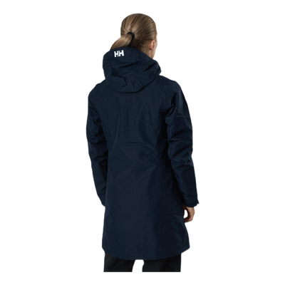 Long Belfast Jacket Blue