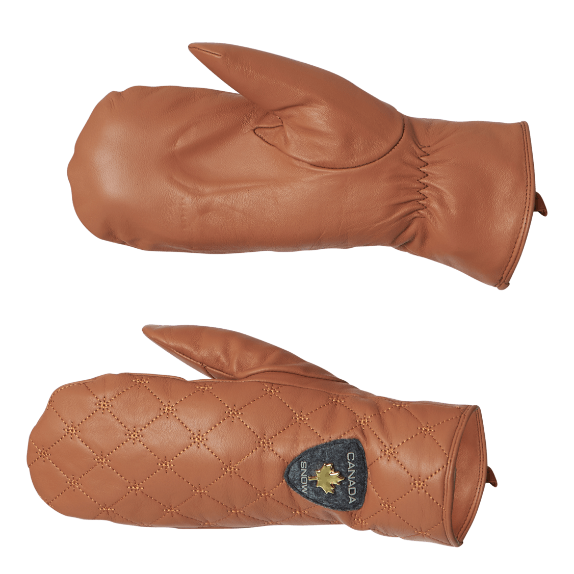 Idre Quilted Thumb Brown