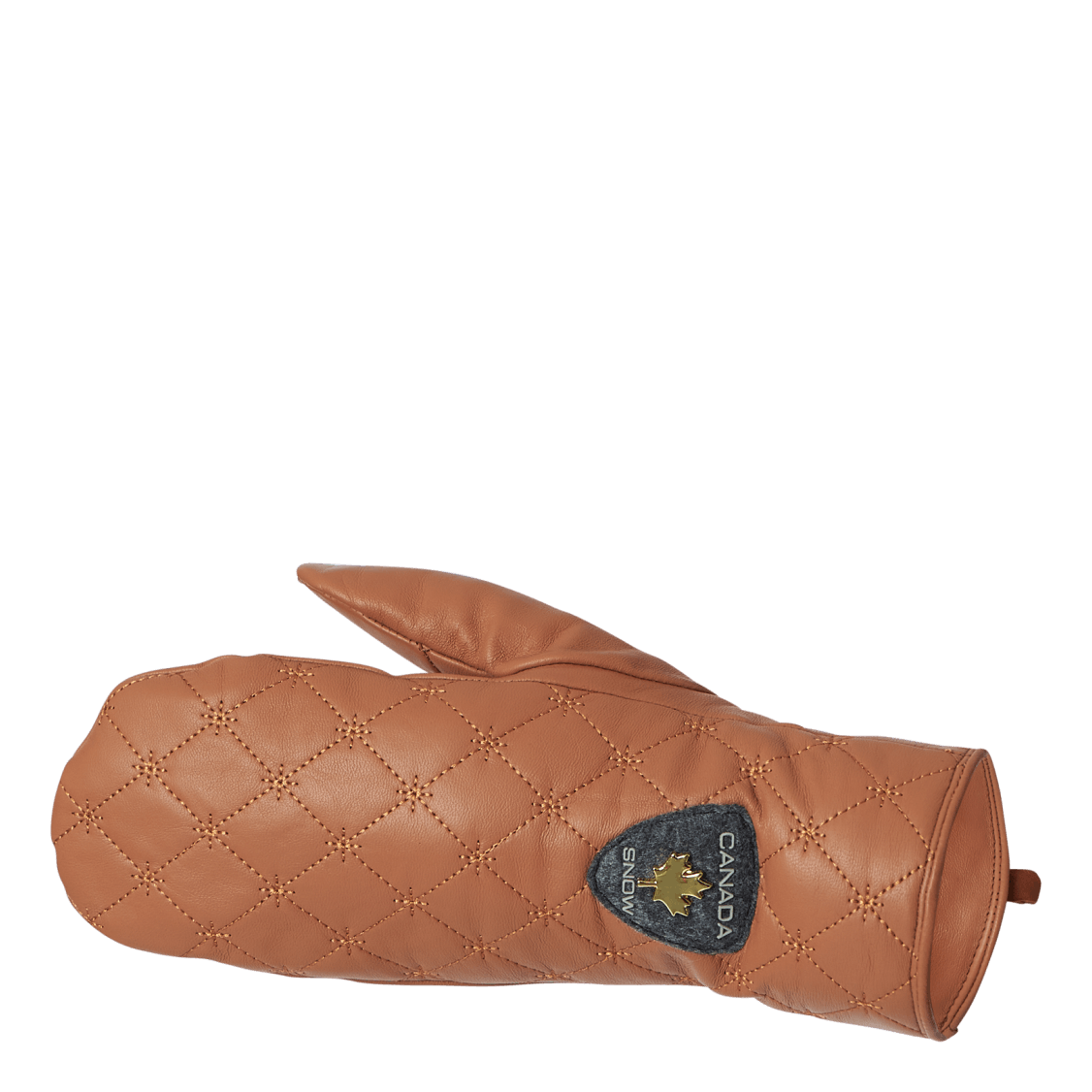 Idre Quilted Thumb Brown