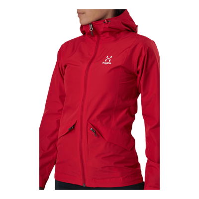 Mila Rain Jacket Red