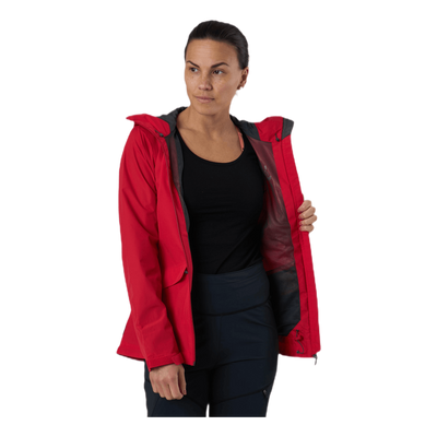 Mila Rain Jacket Red