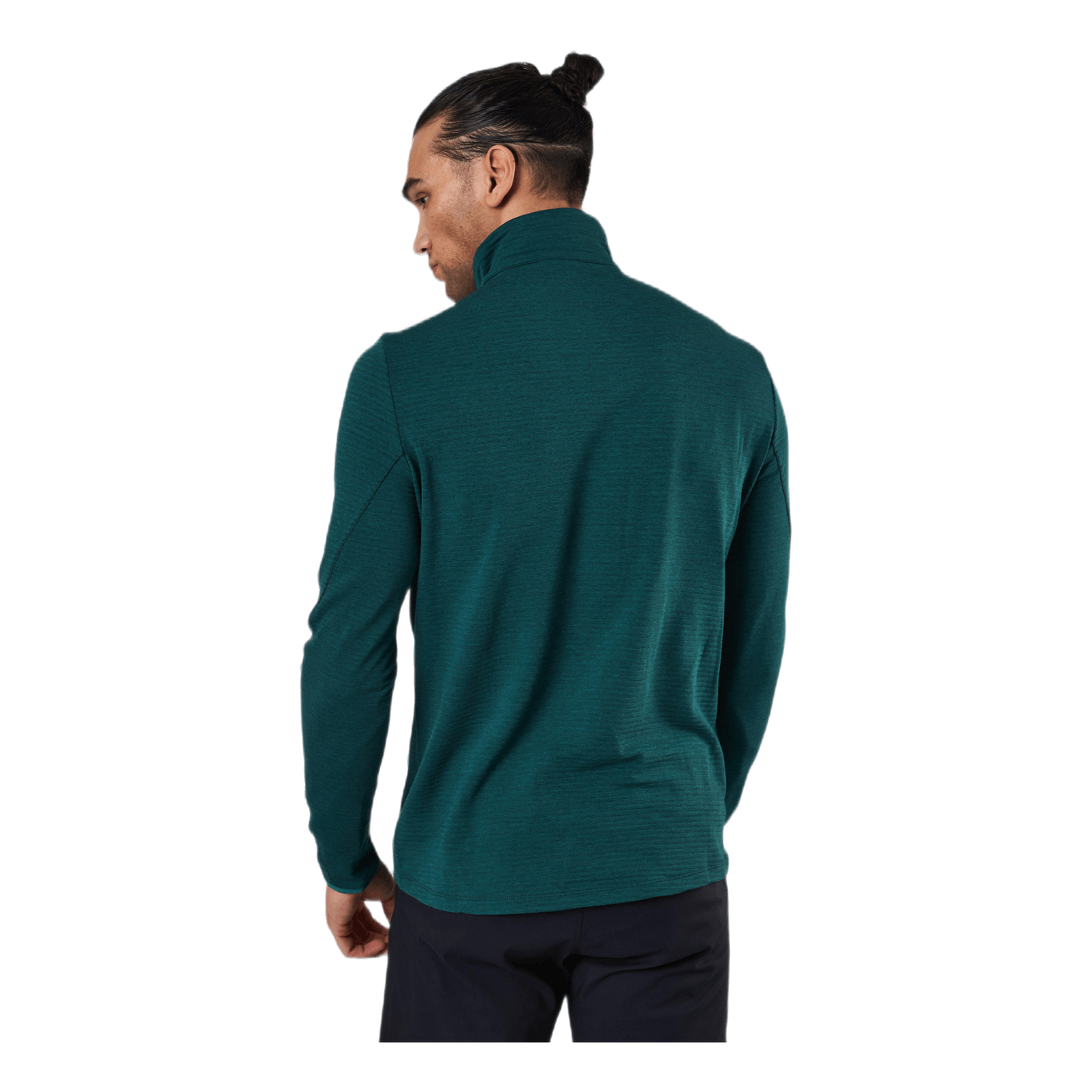 Outline Half Zip Midlayer Green