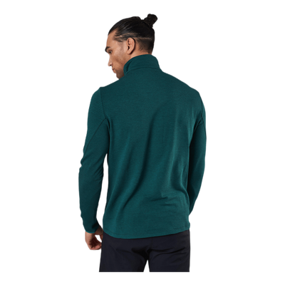 Outline Half Zip Midlayer Green