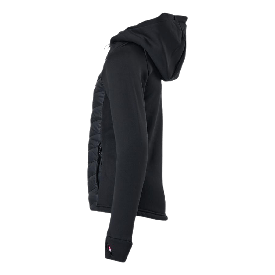 Tovik Girls Hybrid Hoodie 3 Black