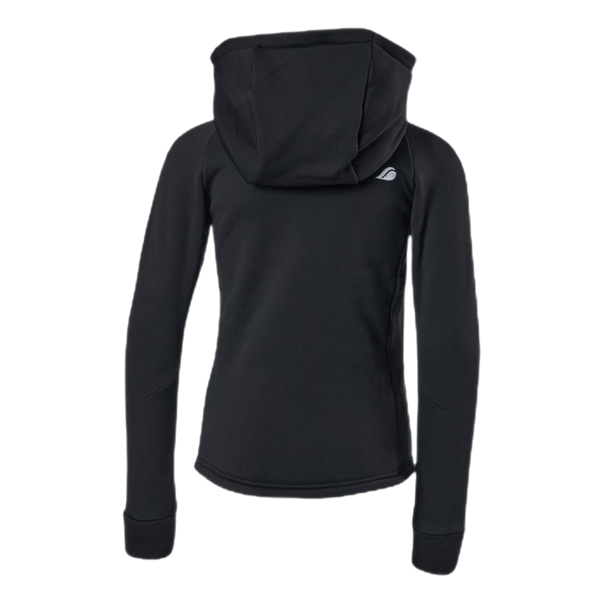 Tovik Girls Hybrid Hoodie 3 Black