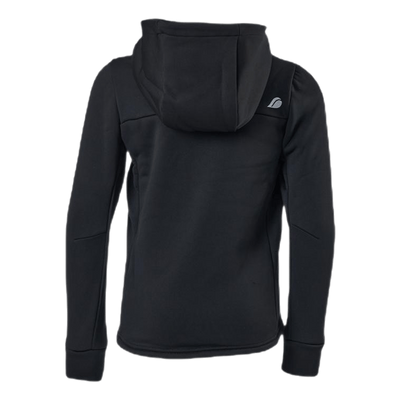 Halden Hybrid Boys Hoodie Black