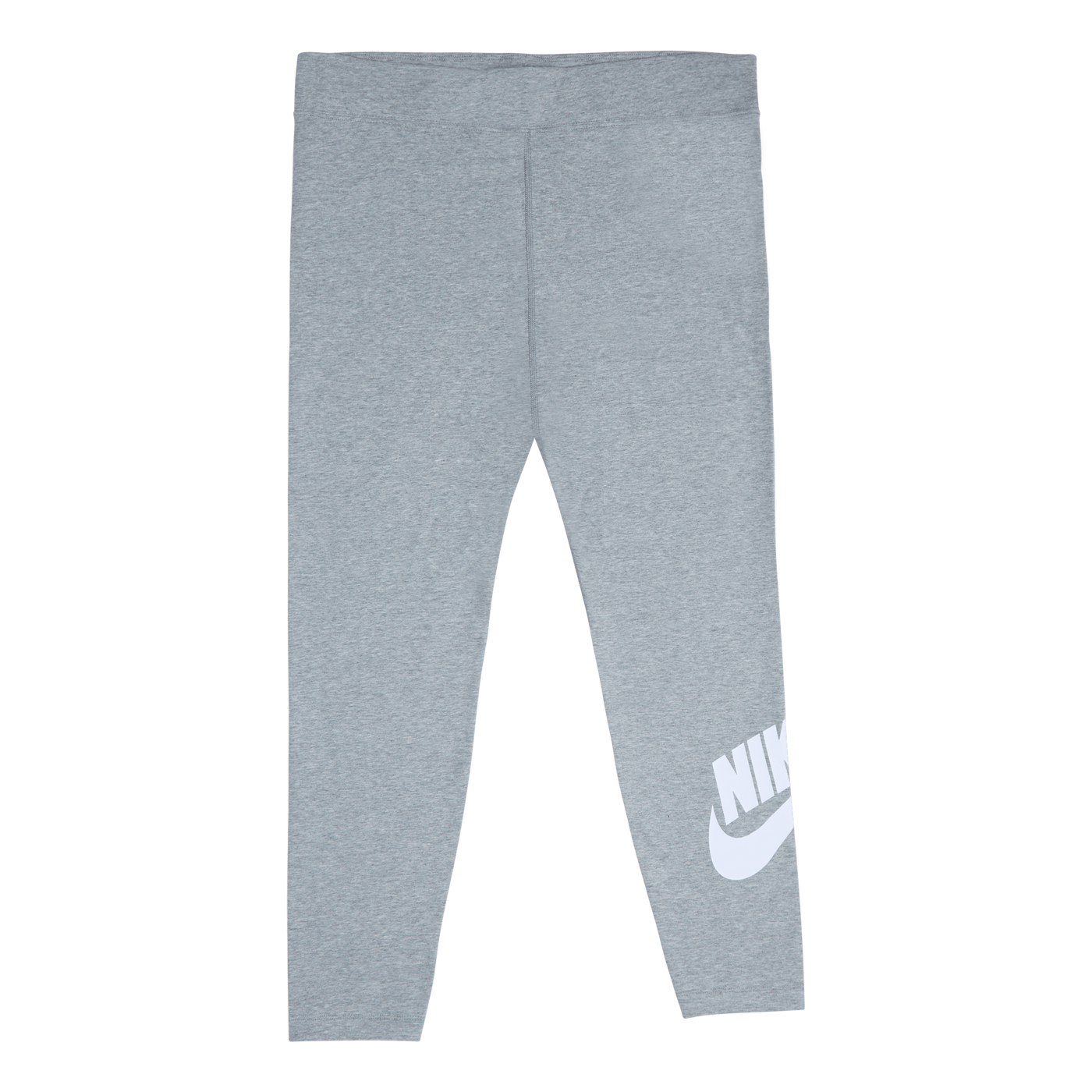 Sportswear Essential Women's High-Waisted Leggings (Plus Size) DK GREY HEATHER/WHITE