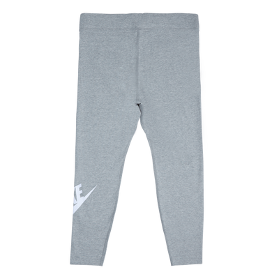 Sportswear Essential Women's High-Waisted Leggings (Plus Size) DK GREY HEATHER/WHITE