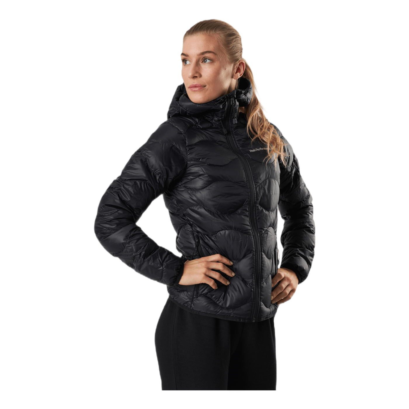 Helium Hood Jacket Black