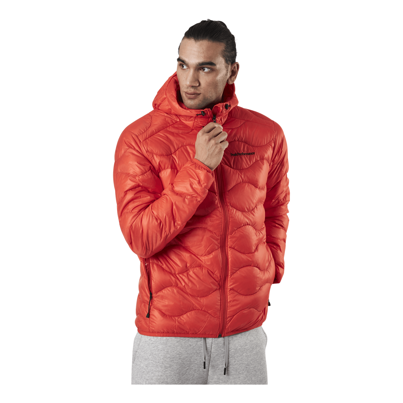 Helium Hood Jacket Red