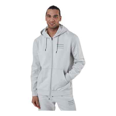 Ground Zip Hood Grey