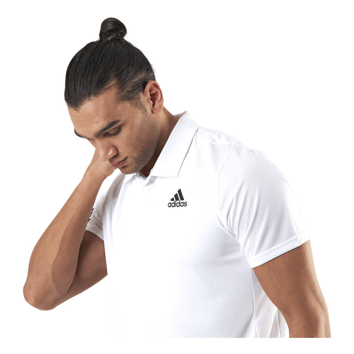 Club 3-Stripe Polo White