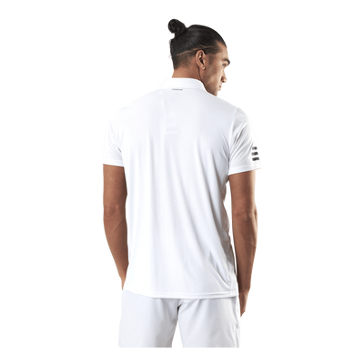 Club 3-Stripe Polo White