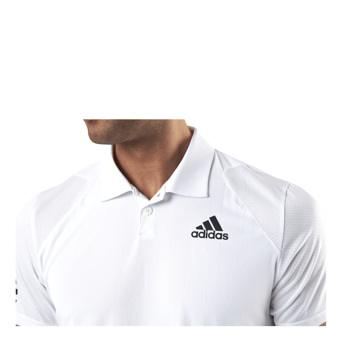 Club 3-Stripe Polo White