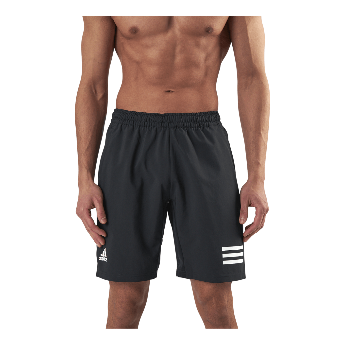 Club 3-Stripe Shorts White/Black