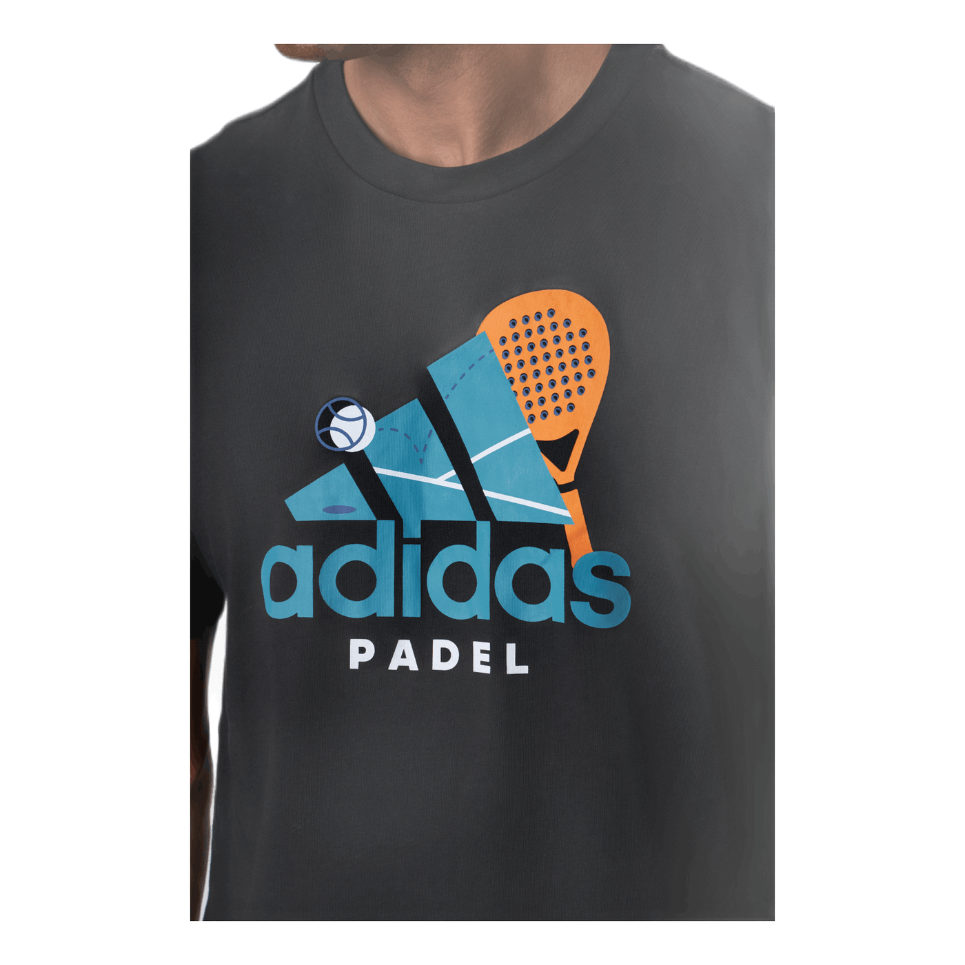 Padel Graphic Logo Black