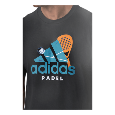 Padel Graphic Logo Black